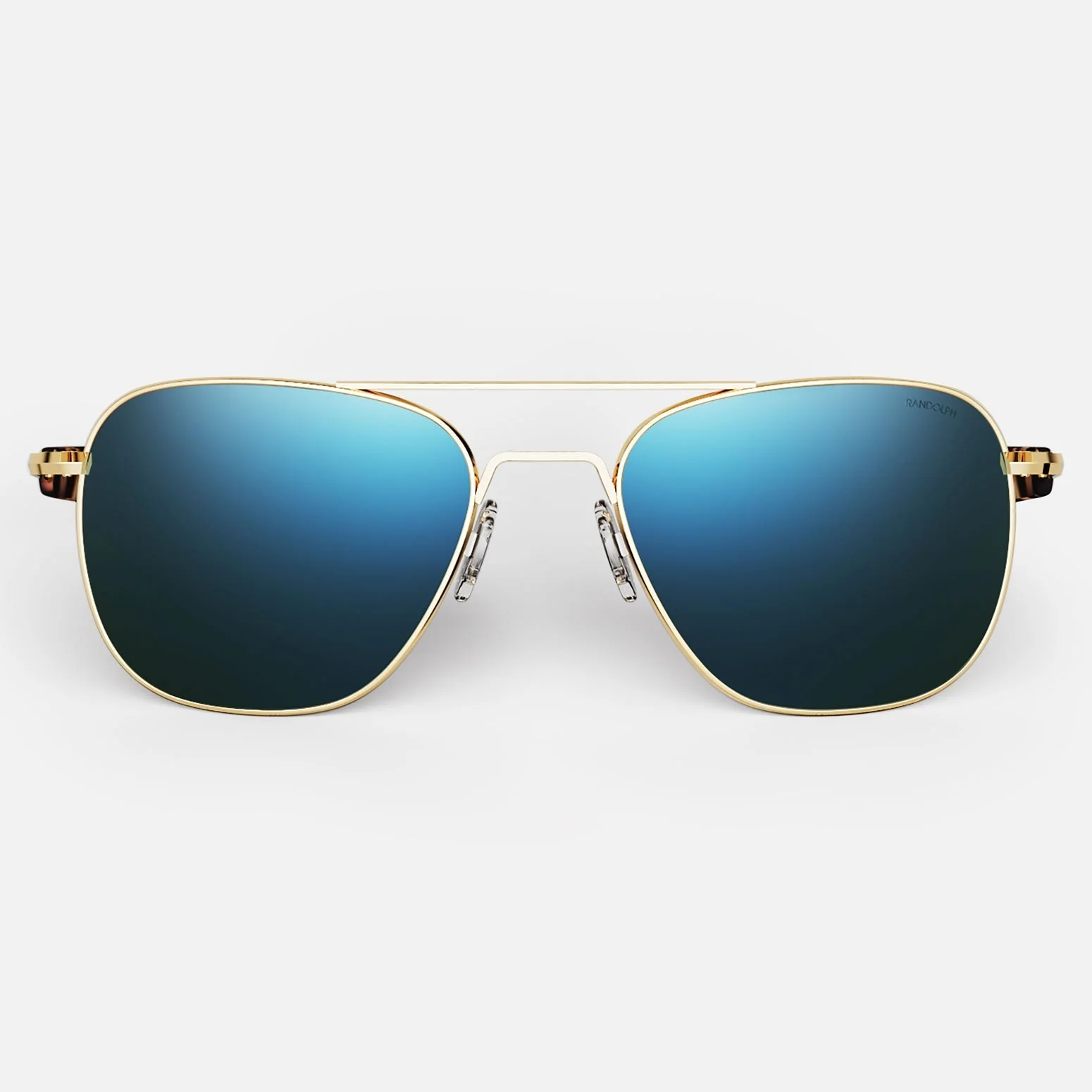 Aviator - 23k Gold & Cobalt - Prescription Sunglasses