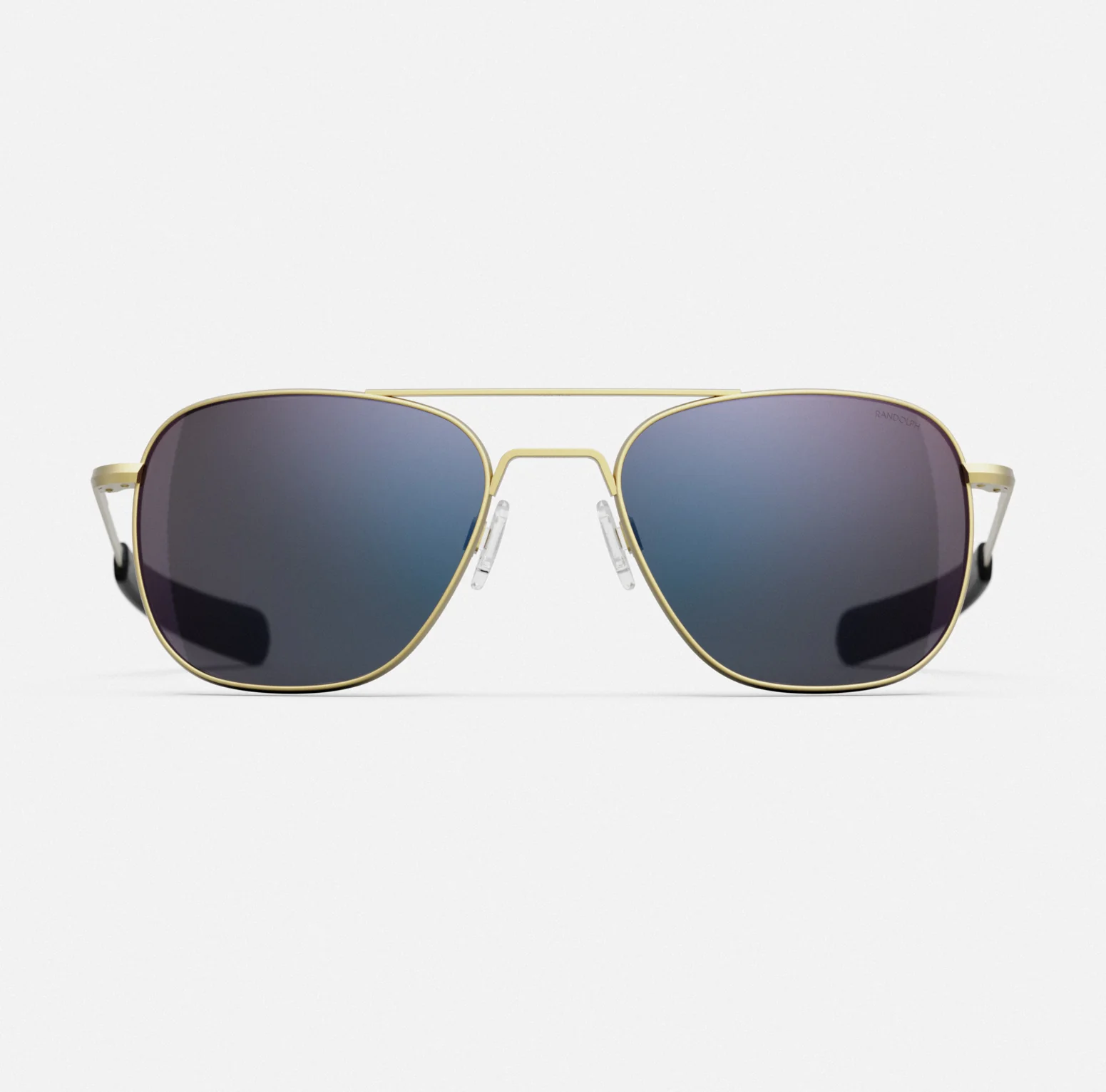 Aviator - 23k Satin Gold & Apex Gray