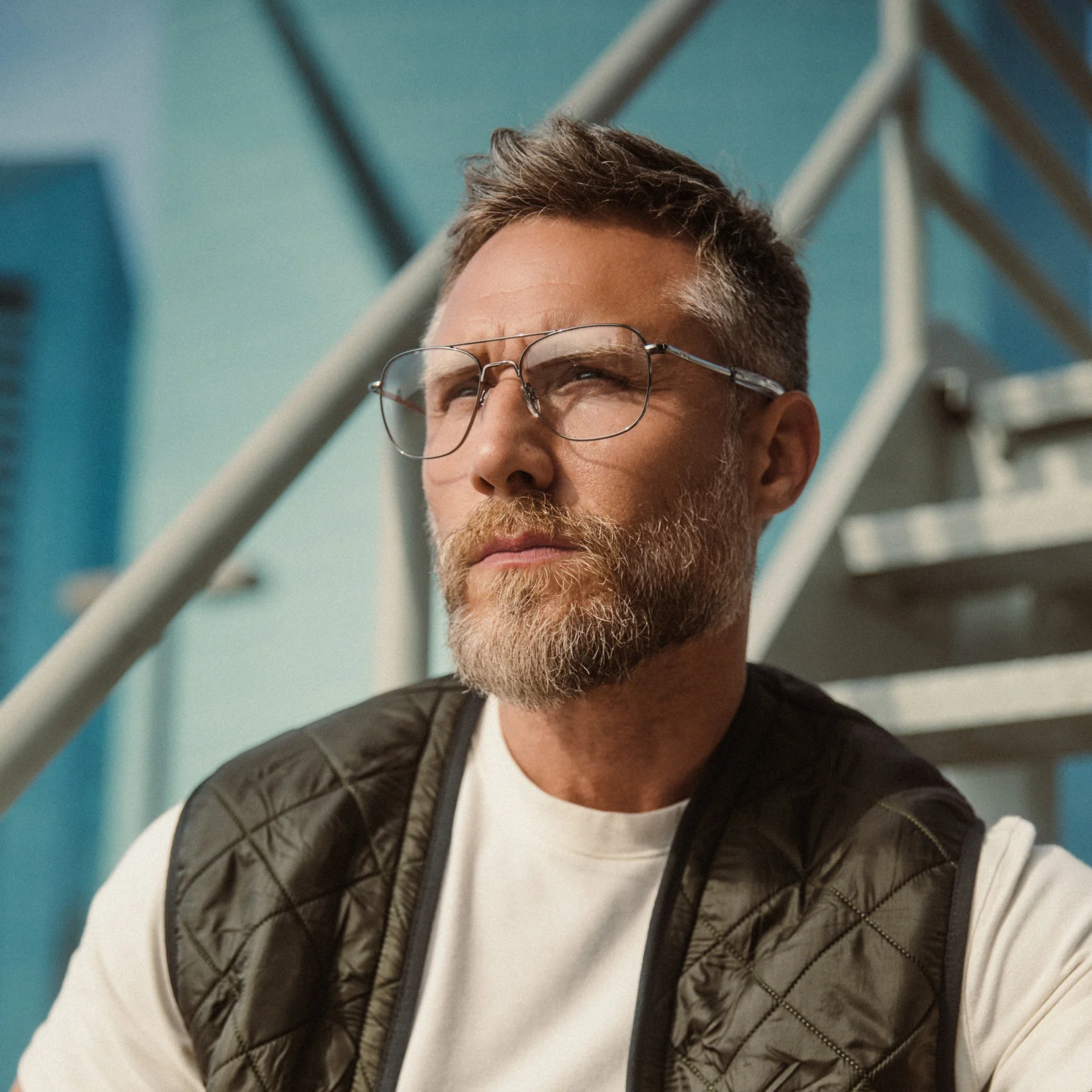 185-Aviator-23k-White-Gold-Clear-Prescription-Eyewear-6.webp Aviator - 23k White Gold & Clear - Prescription Eyewear