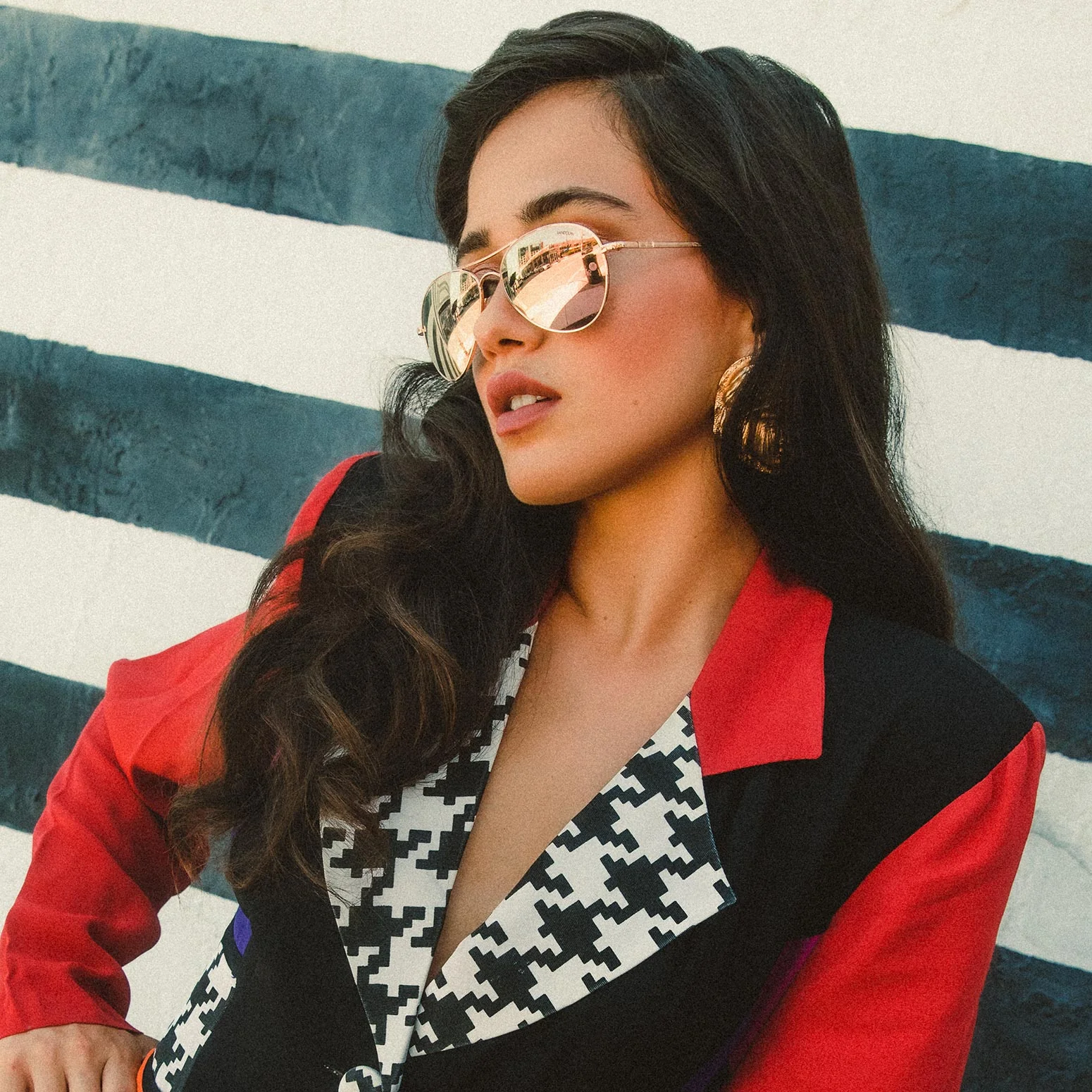 Amelia - 22k Rose Gold & Rose Gold - Prescription Sunglasses
