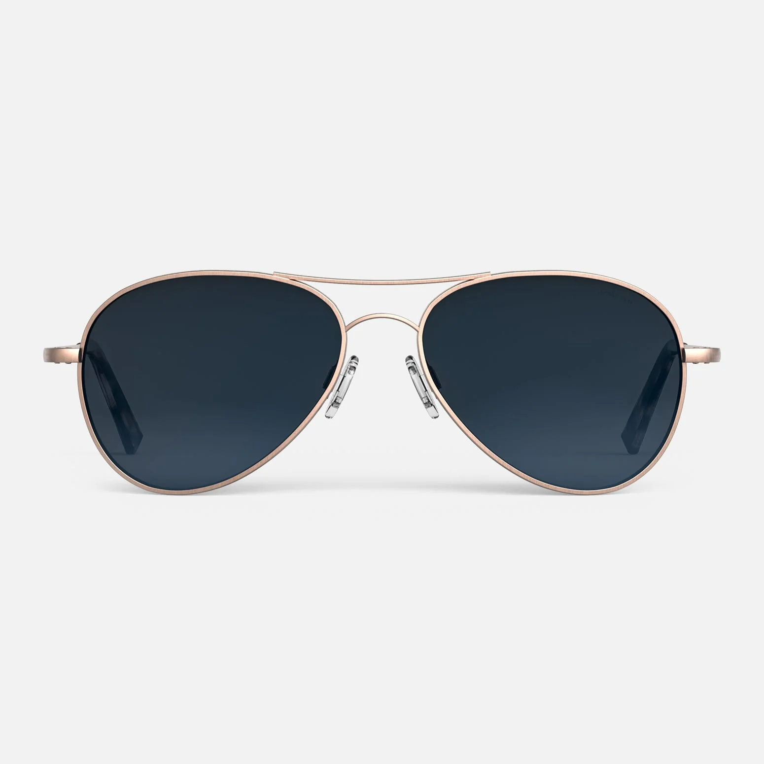 Amelia - 22k Satin Rose Gold & Slate