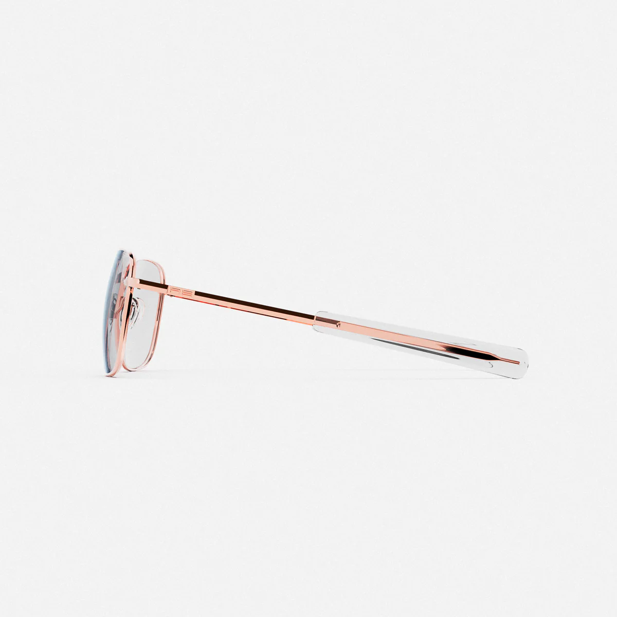 313-Aviator-22k-Rose-Gold-Clear-Prescription-Eyewear-3.webp Aviator - 22k Rose Gold & Clear - Prescription Eyewear