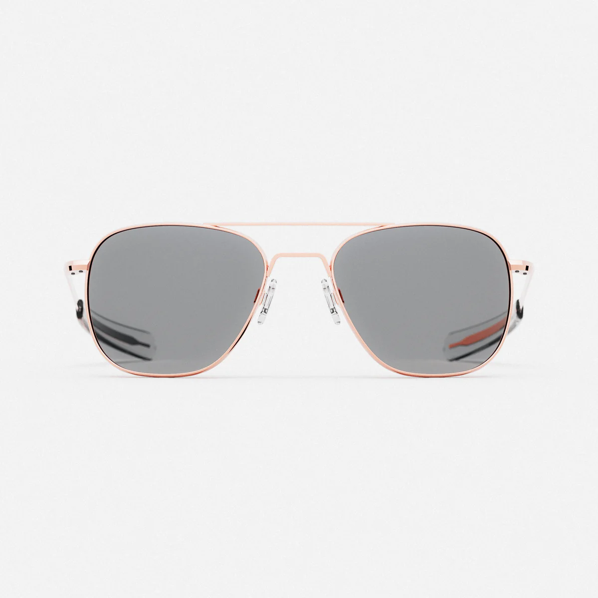 313-Aviator-22k-Rose-Gold-Clear-Prescription-Eyewear-4.webp Aviator - 22k Rose Gold & Clear - Prescription Eyewear