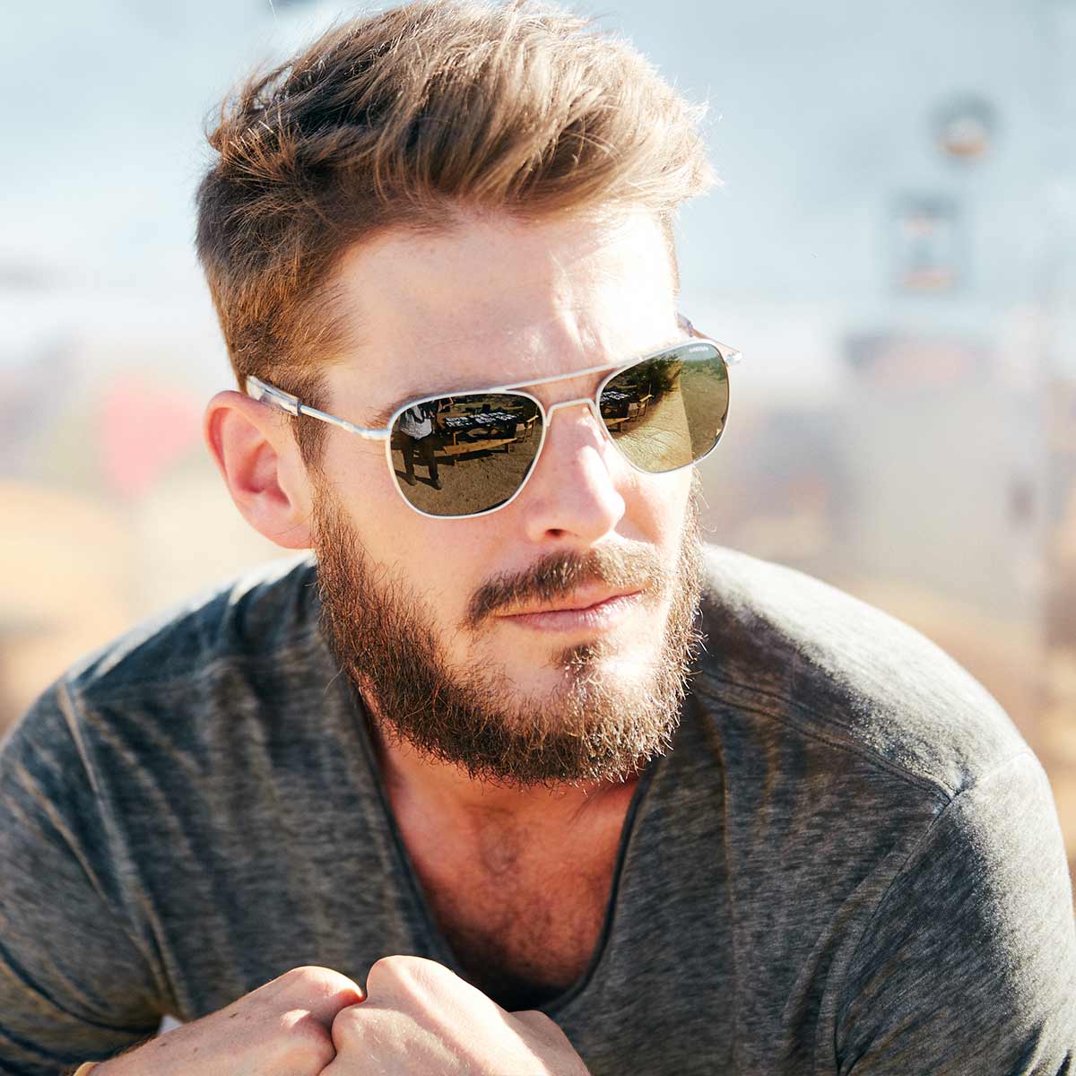 323-Aviator-Bright-Chrome-American-Gray-4.jpg Aviator - Bright Chrome & American Gray