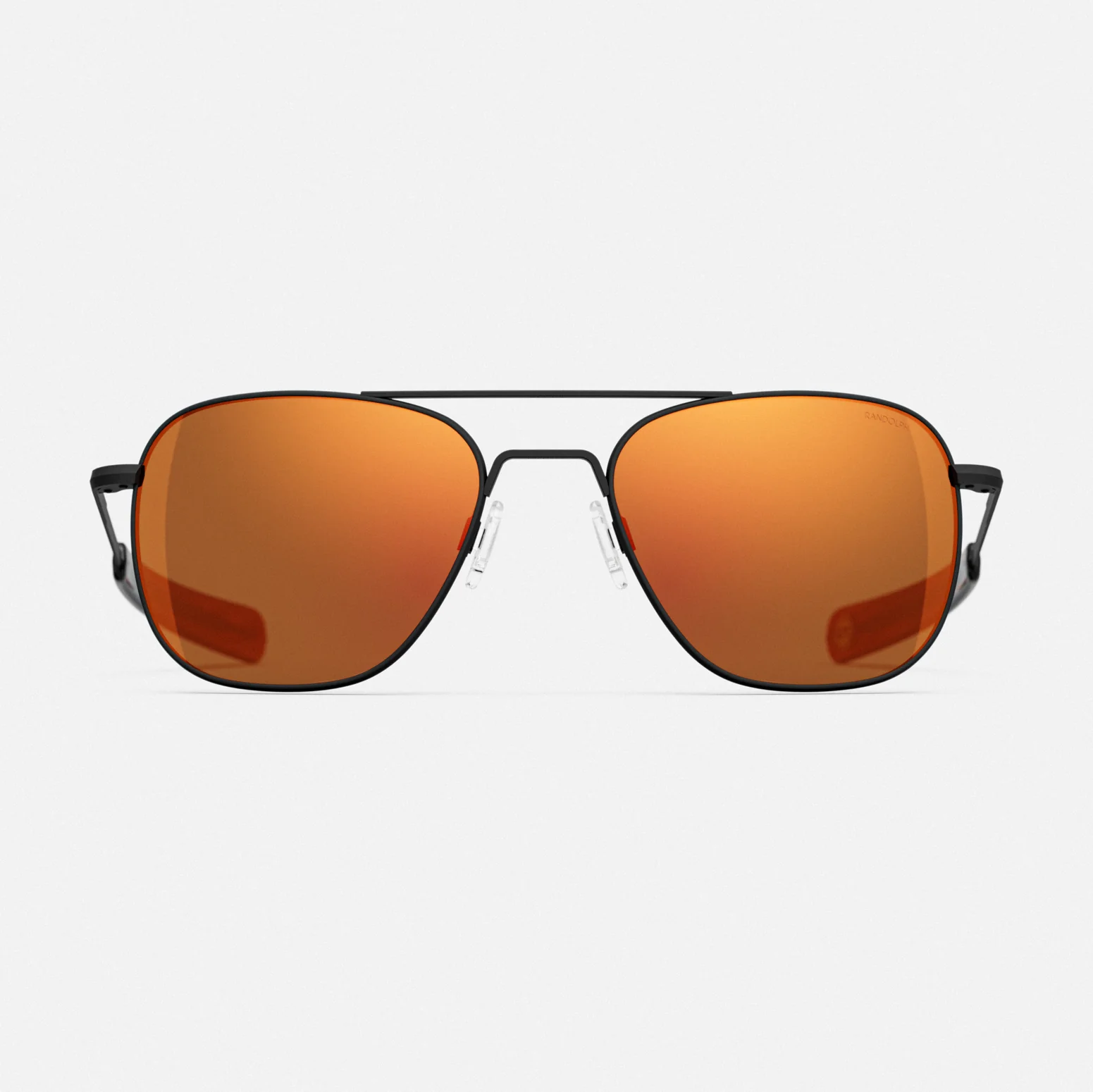 Aviator - Matte Black & Redline