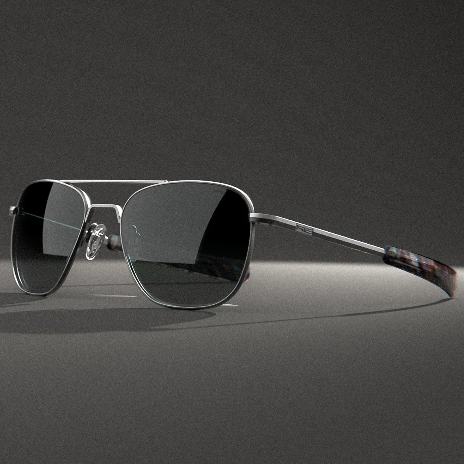 Aviator - Satin Gunmetal & Slate