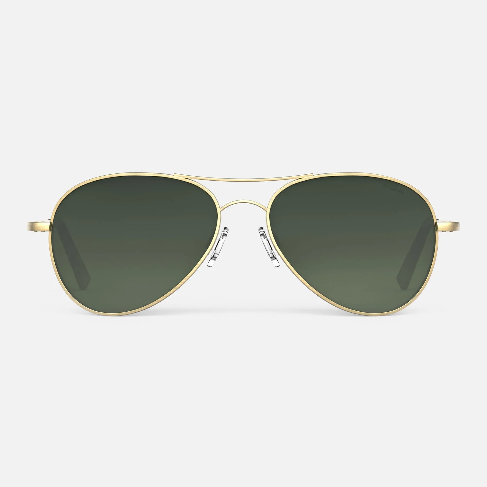 Amelia - 23k Satin Gold & Evergreen