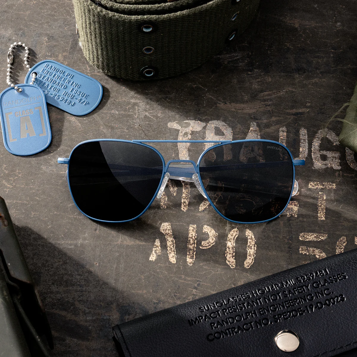 Class A Aviator - Patriot Blue & American Gray