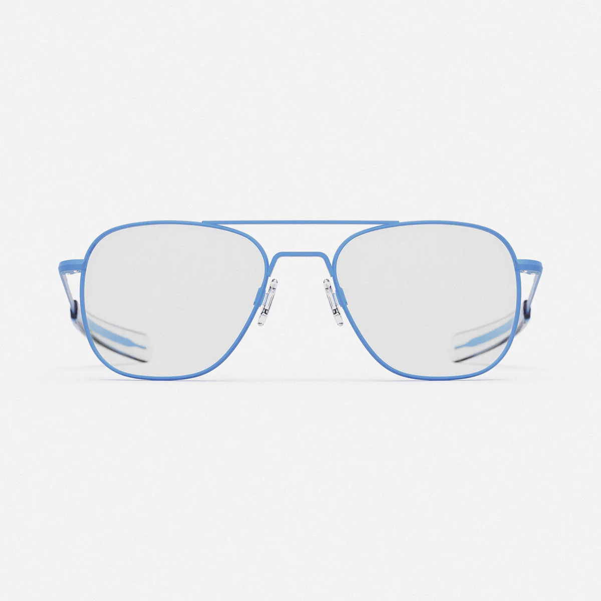 Class A Aviator - Patriot Blue & Clear - Prescription Eyewear