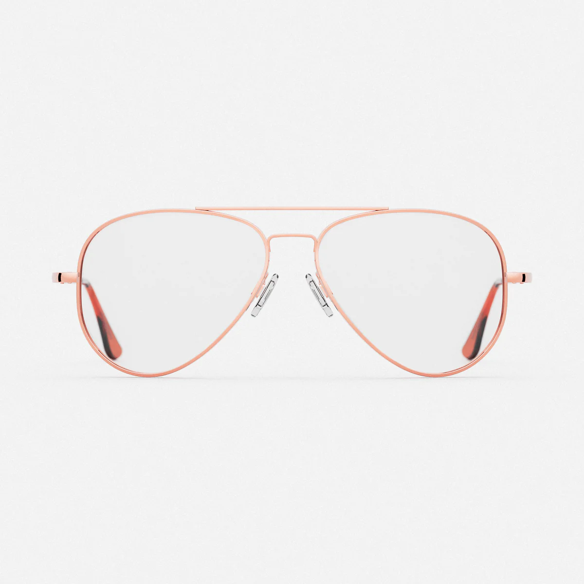 Concorde - 22k Rose Gold & Clear - Prescription Eyewear