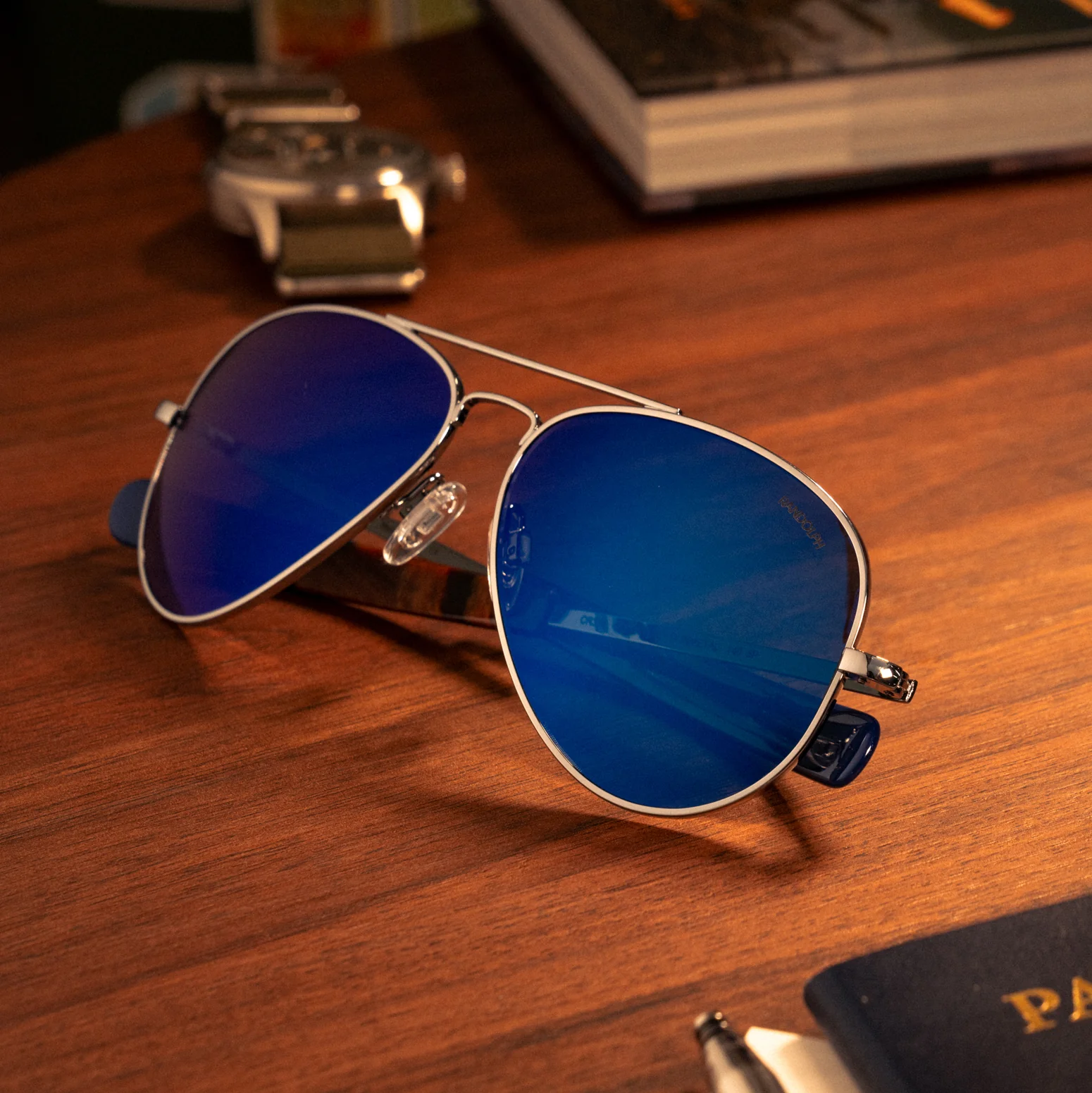 Concorde - Gunmetal & Atlantic Blue - Prescription Sunglasses