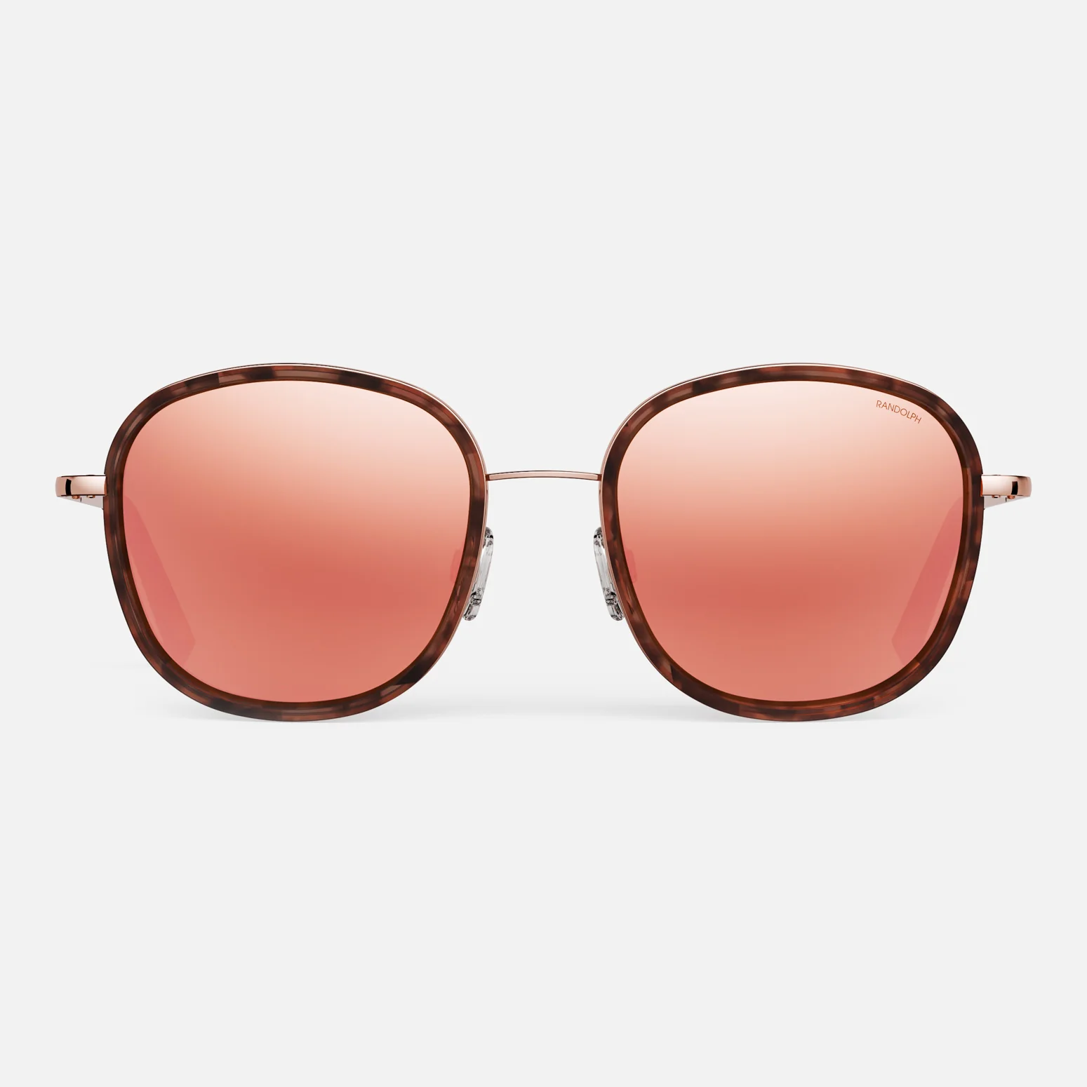 Elinor Fusion - 22k Rose Gold & Rose Tortoise Inlay & Rose Gold