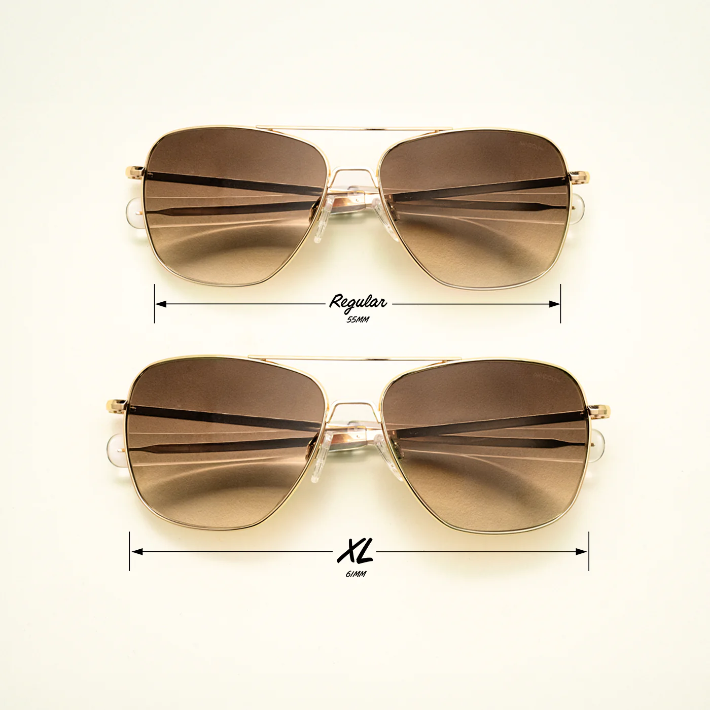 Aviator - 23k Gold & Cape Sand