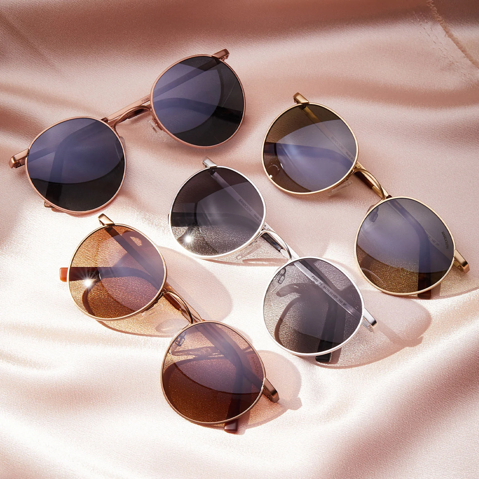 P3 - 22k Satin Rose Gold & Slate