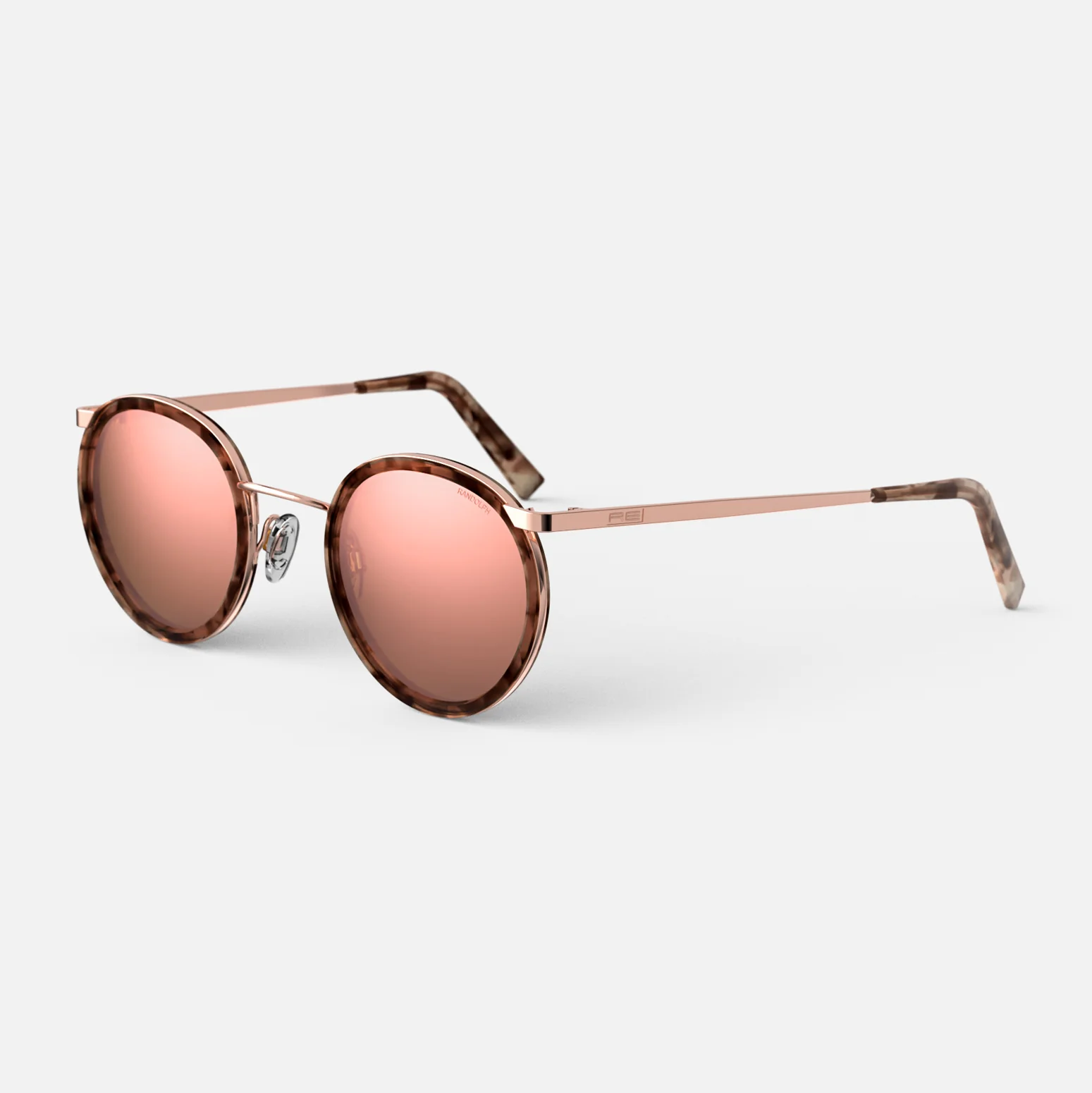 P3 Fusion - 22k Rose Gold & Rose Tortoise Inlay & Rose Gold