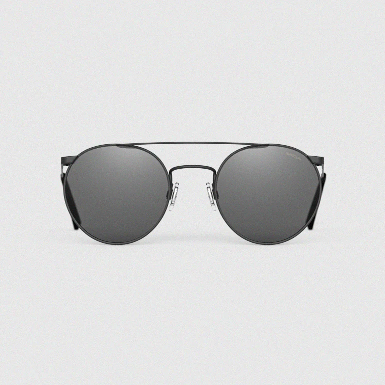 P3 Shadow - Matte Black & American Gray (Small 49mm)