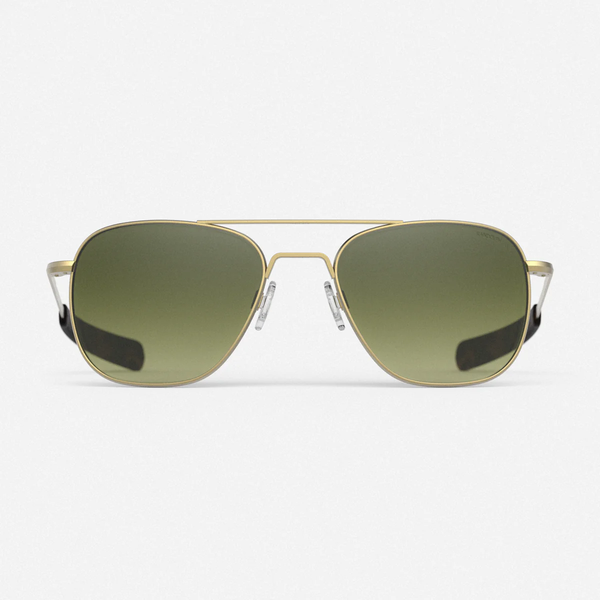 Aviator - 23k Satin Gold & Evergreen