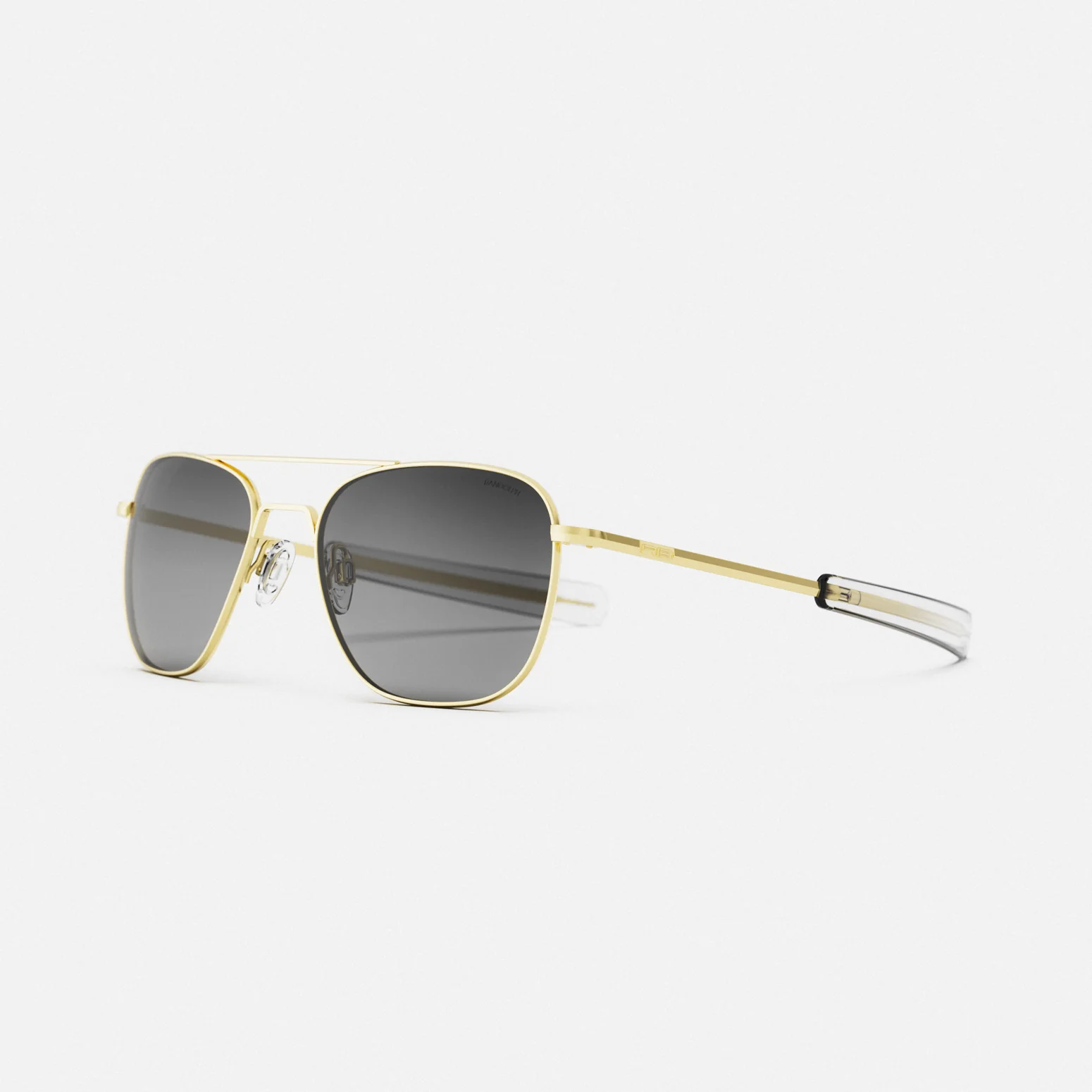 Aviator - 23k Gold & Coastal Gray