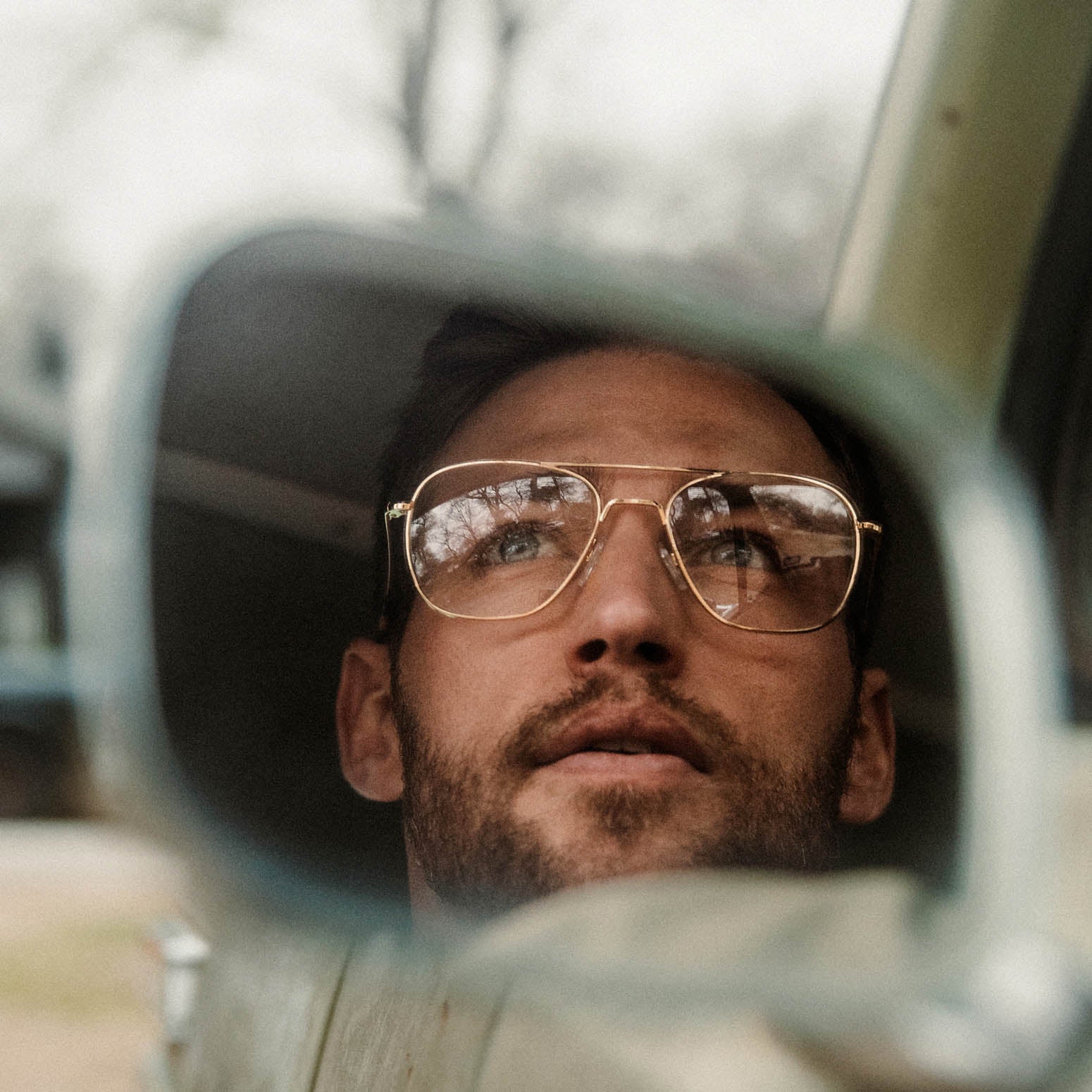 Aviator - 23k Gold & Clear - Prescription Eyewear
